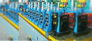 Design and manufacture of precision tube mill for high quality products to compete in global market in 1983.